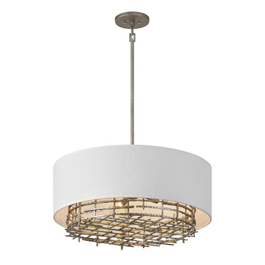 6 Light Pendant, Campagne Luxe