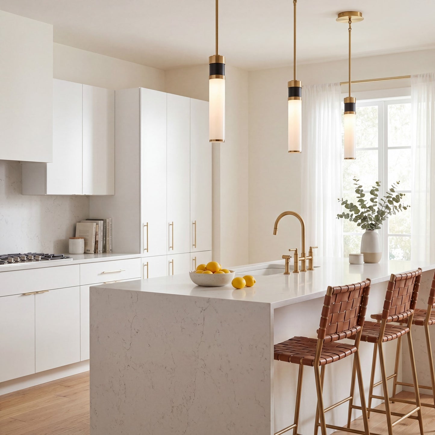 LED Mini Pendant, Matte Black
