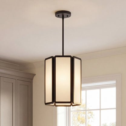 Savoy House Leeds 3 Lt Pendant, White Opal, Matte Black