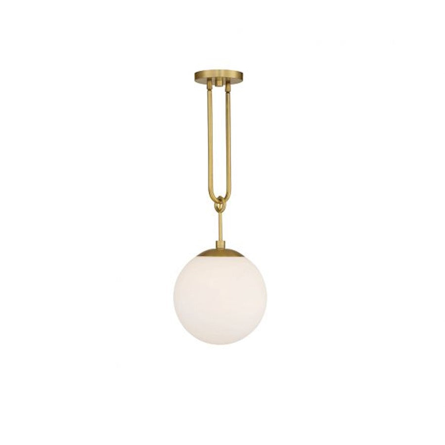 Savoy House Becker 1-Light Pendant, Warm Brass - 7-180-1-322