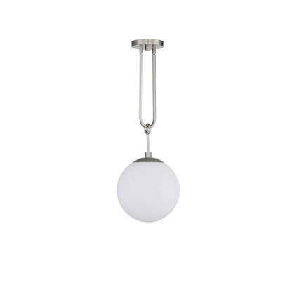 1 Light Pendant, Satin Nickel