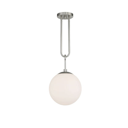 1 Light Pendant, Satin Nickel