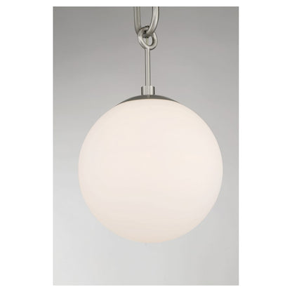 1 Light Pendant, Satin Nickel