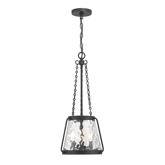 3 Light Pendant, Matte Black