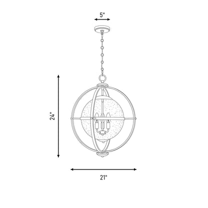 3 Light Pendant