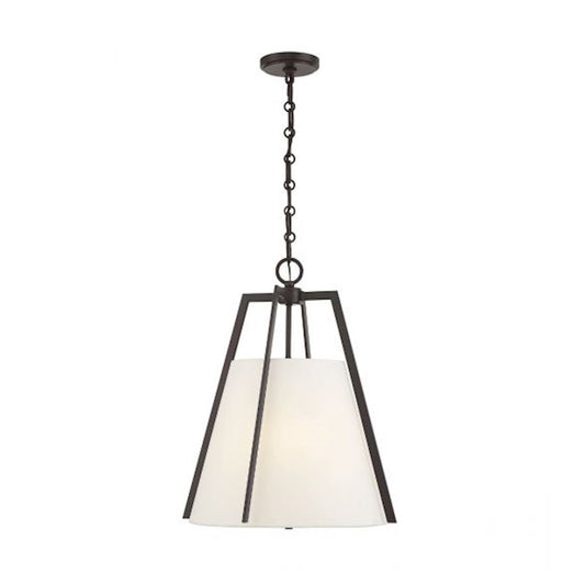 3 Light Pendant, English Bronze
