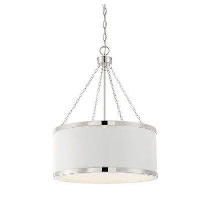 6 Light Pendant, Matte Black