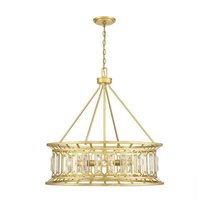 Savoy House Daintree 8-Light Pendant, True Gold - 7-1947-8-260