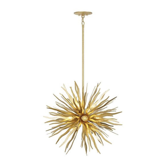 12 Light Pendant, Cavalier Gold