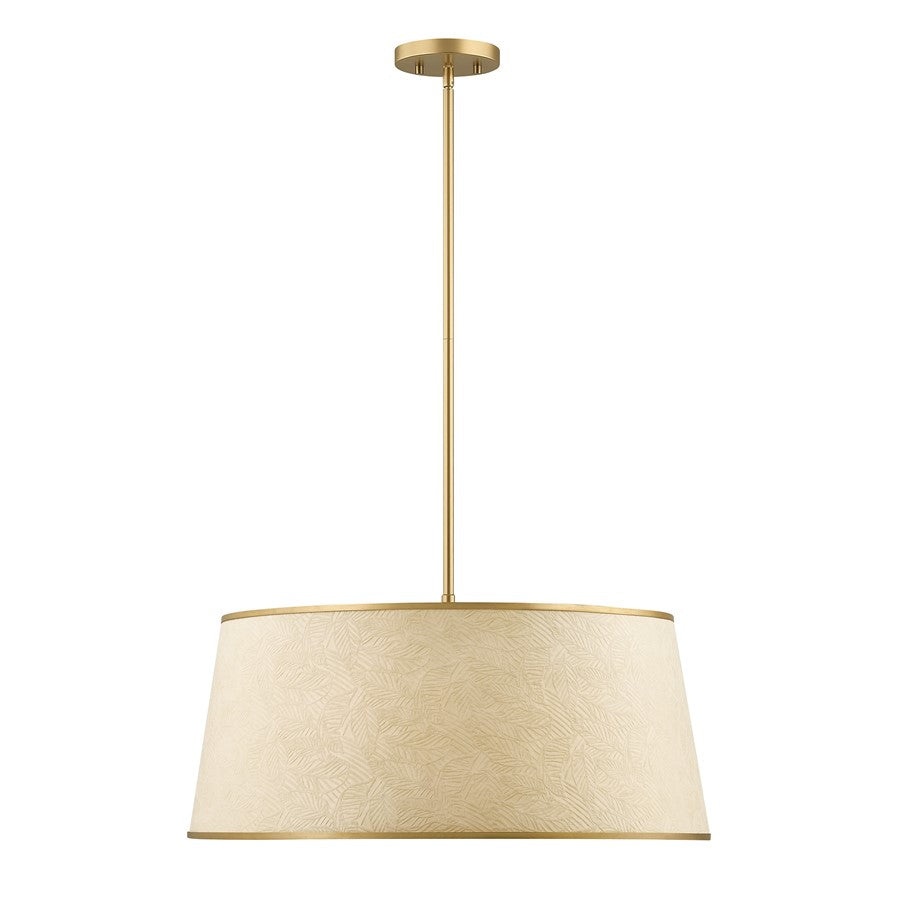 Savoy House Sombra 6 Lt Pendant/Textured Beige - 7-2044-6-328