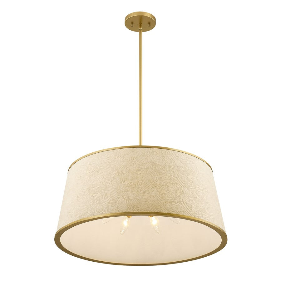 Savoy House Sombra 6 Lt Pendant/Textured Beige
