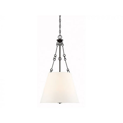 4 Light Pendant, English Bronze