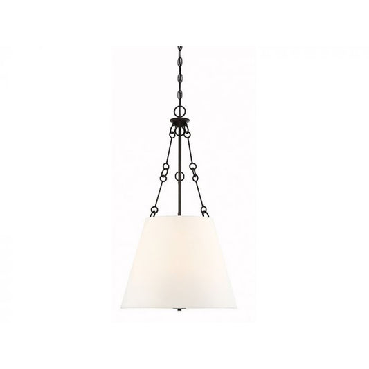 4 Light Pendant, English Bronze