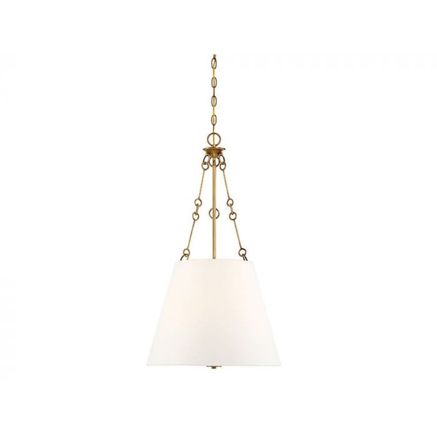 4 Light Pendant, English Bronze