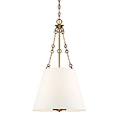 4 Light Pendant, English Bronze