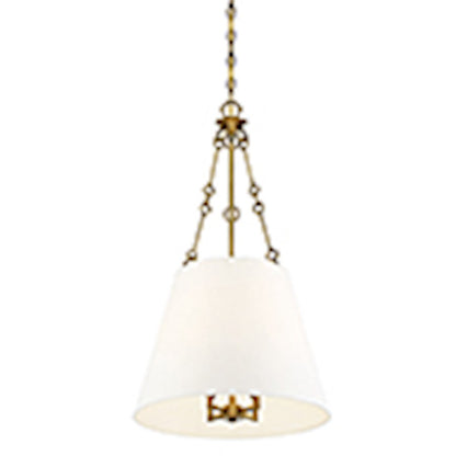 4 Light Pendant, English Bronze