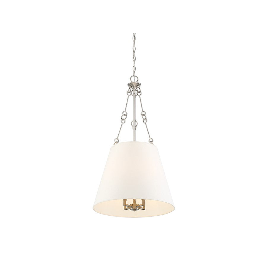 4 Light Pendant, English Bronze
