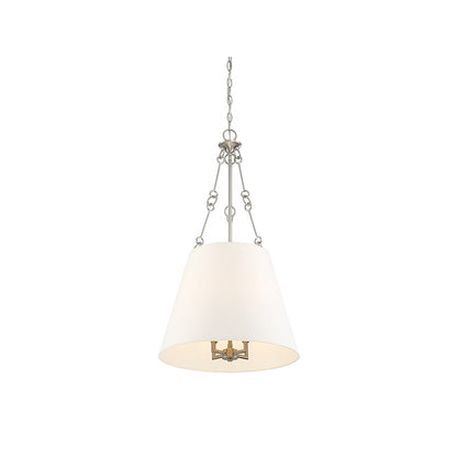 4 Light Pendant, English Bronze