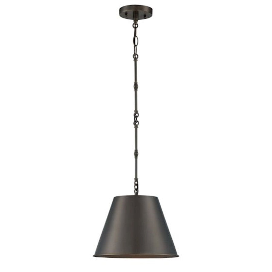 Savoy House Alden 1-Light 8.5" Pendant, Old Bronze - 7-232-1-323