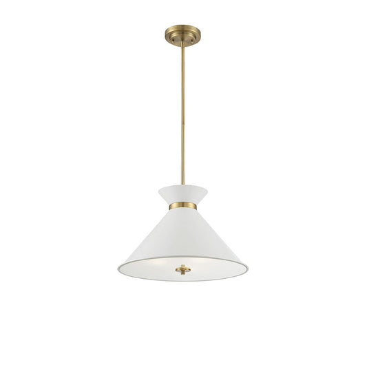 3 Light Pendant, Matte Black