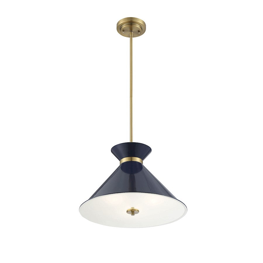 3 Light Pendant, Matte Black