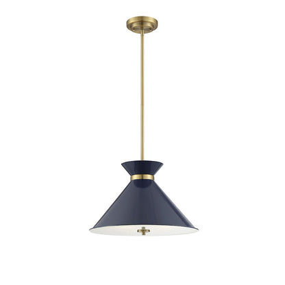 3 Light Pendant, Matte Black