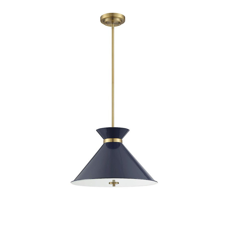 3 Light Pendant, Matte Black