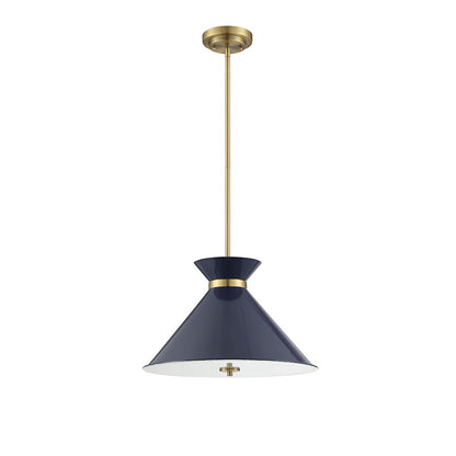 3 Light Pendant, Matte Black