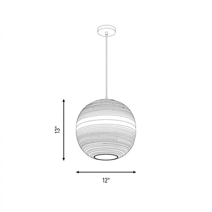 Savoy House Pharr 1 Lt Pendant, Spun, Matte Black