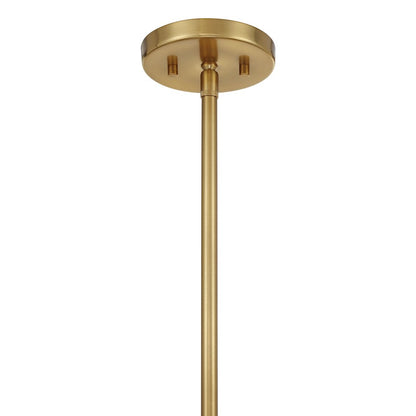 Savoy House Antolini 5 Light Pendant, Warm Brass