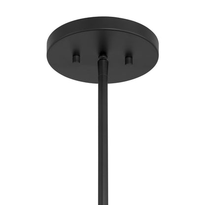 Savoy House Lehigh 1 Lt Pendant, White Opal, Matte Black