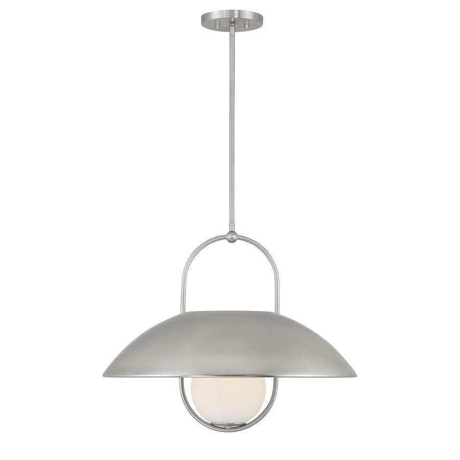 Savoy House Lehigh 1 Lt Pendant/White Opal
