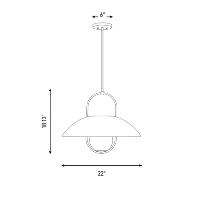 Savoy House Lehigh 1 Lt Pendant/White Opal