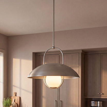 Savoy House Lehigh 1 Lt Pendant/White Opal