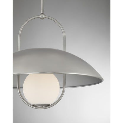 Savoy House Lehigh 1 Lt Pendant/White Opal