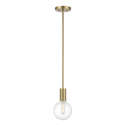 1 Light Mini Pendant, Chrome