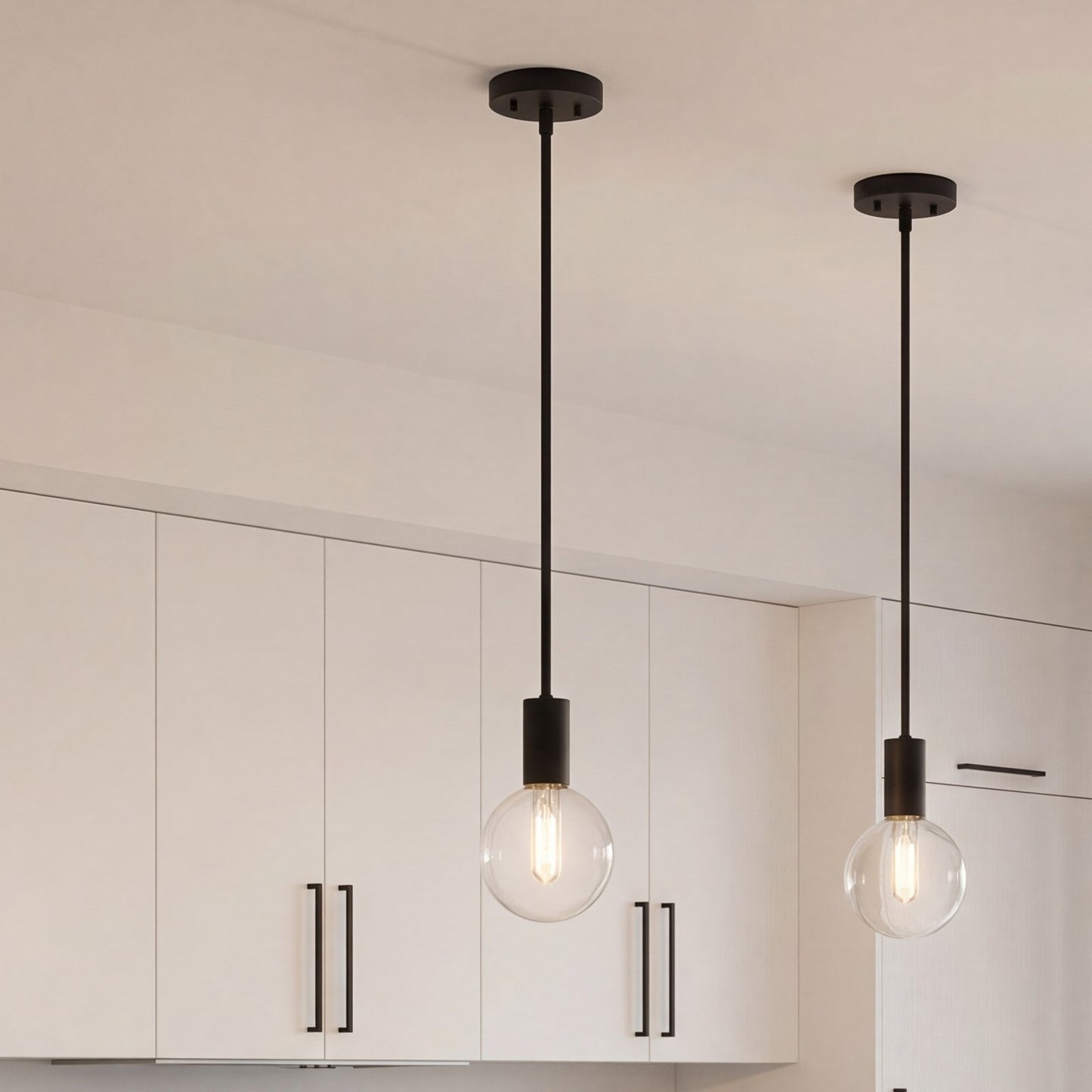 1 Light Mini Pendant, Chrome