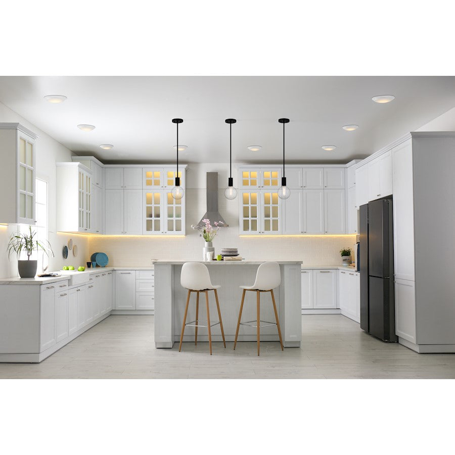 1 Light Mini Pendant, Chrome
