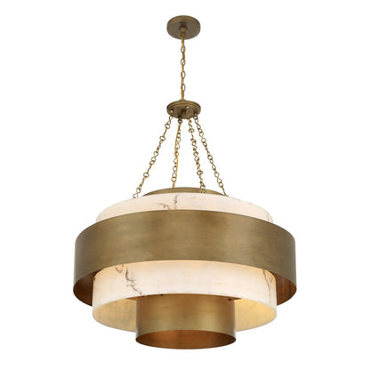 Savoy House Davenport 8 Lt Pendant, Antique Patina