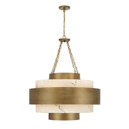 Savoy House Davenport 8 Lt Pendant, Antique Patina