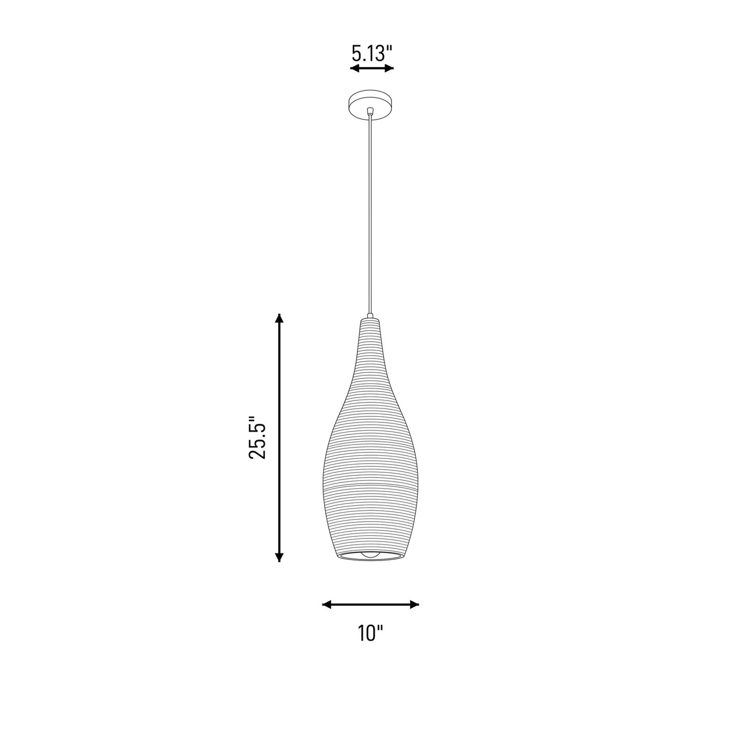 Savoy House Jean 1 Light Pendant, Natural Bamboo