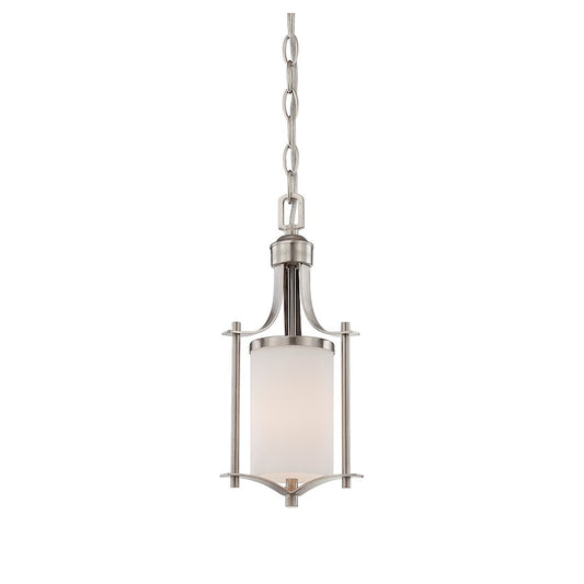 Savoy House Colton 1-Light Mini-Pendant, Satin Nickel - 7-336-1-SN