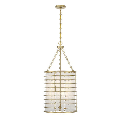 Savoy House Byron 6-Light Pendant, Warm Brass - 7-3362-6-322