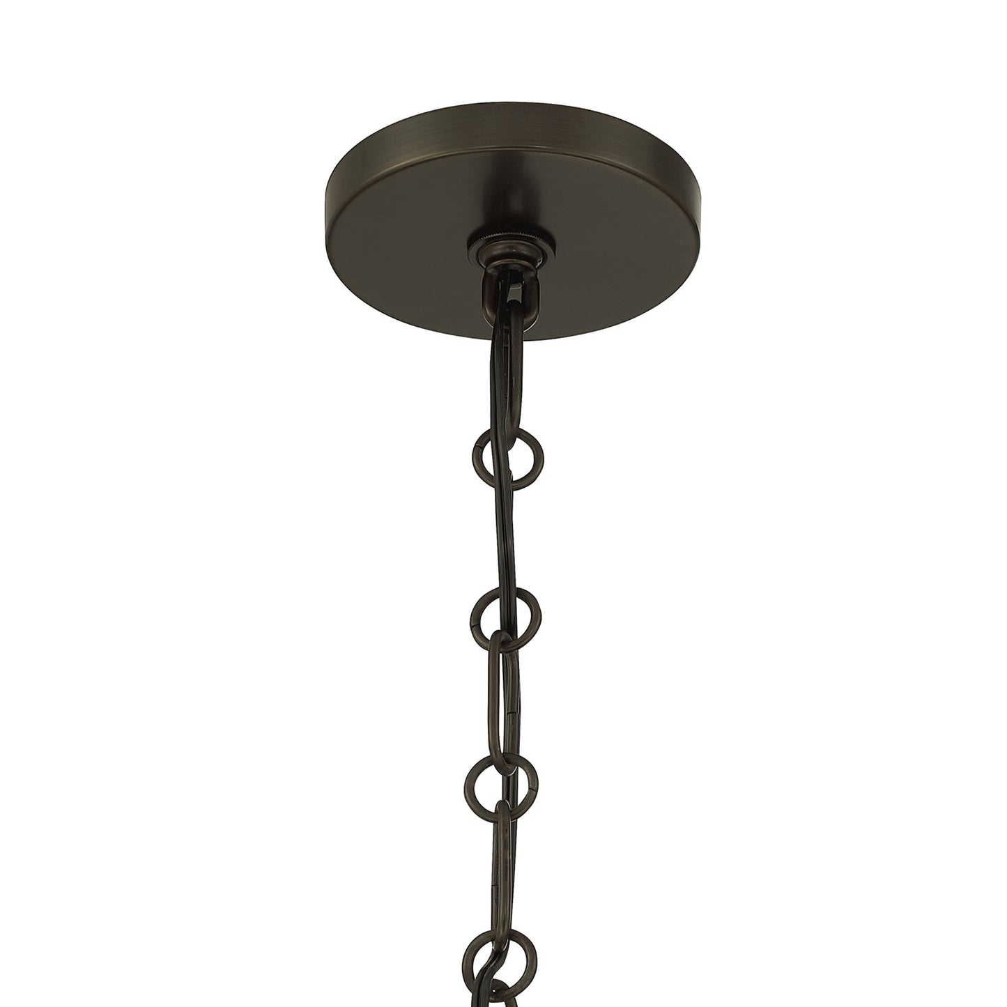 Savoy House Stern 16in 3-Light Pendant | Vintage Mediterranean Bronze and Clear Crackled Glass | Kitchen Island & Dining Room | 16 in | Model 7-3699-3-15