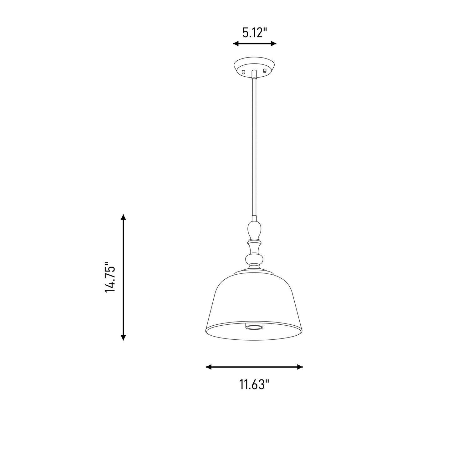 1 Light Pendant