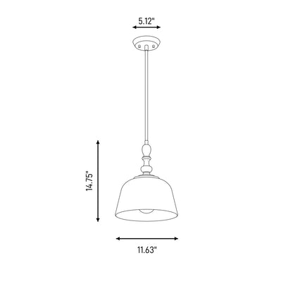 1 Light Pendant
