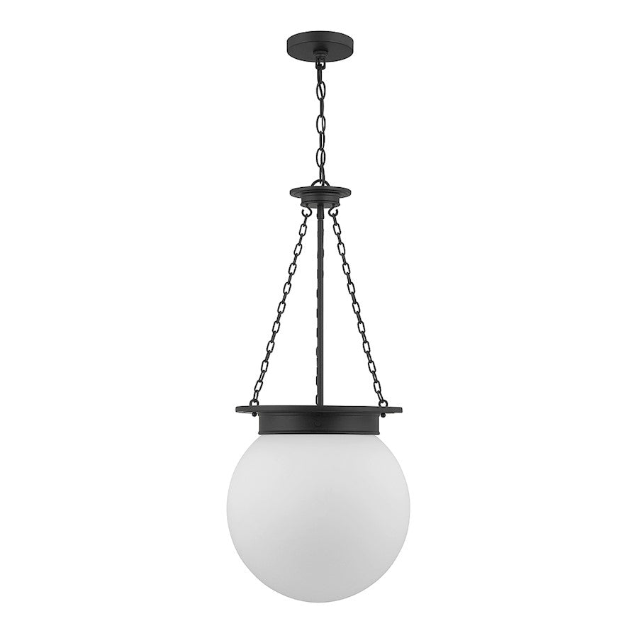 3 Light Pendant, Matte Black