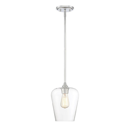 Savoy House Octave 1-Light Pendant, Polished Chrome - 7-4036-1-11