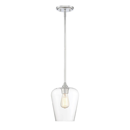 Savoy House Octave 1-Light Pendant, Polished Chrome - 7-4036-1-11