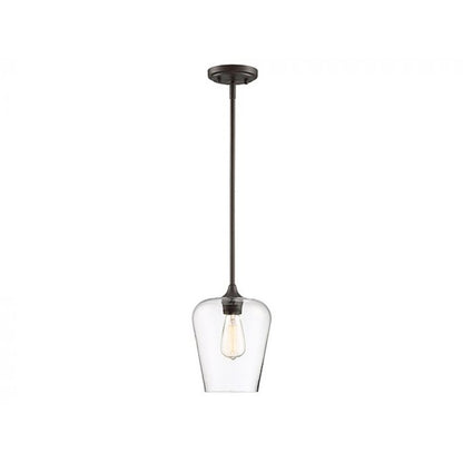 1 Light Pendant, Polished Chrome